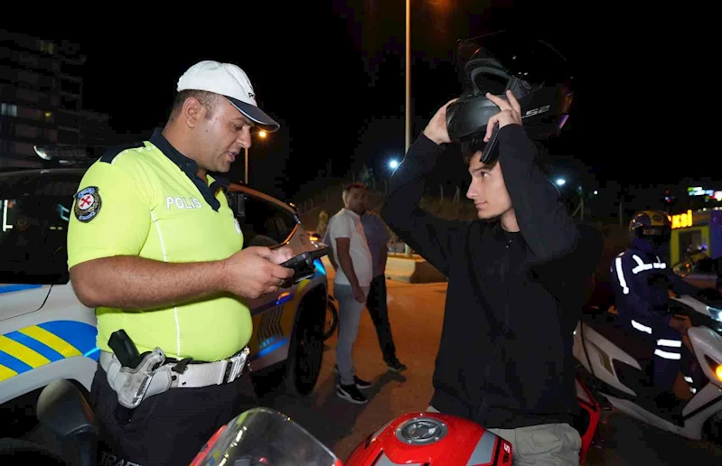 Kırıkkale’de motosiklet denetimleri kask kullanımını artırdı
