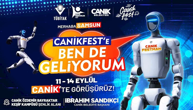 CANİKFEST Yapay Zeka Yolculuğu’nda insansı robot 