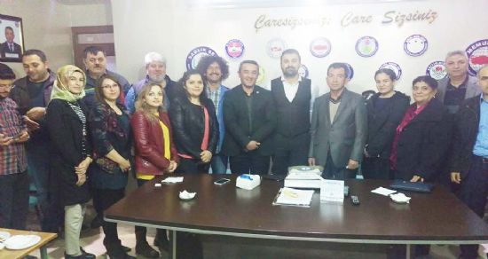KHB Başkanı Bülbüloğlu, Sağık-Sen?de çalışmaları anlattı