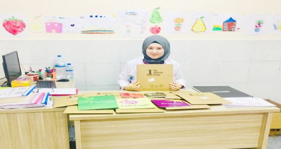 Sağlık merkezinde kitap okuma köşesi oluşturuldu