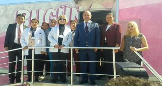 Suriyeli Kadınlara Kanser Taraması yapıldı