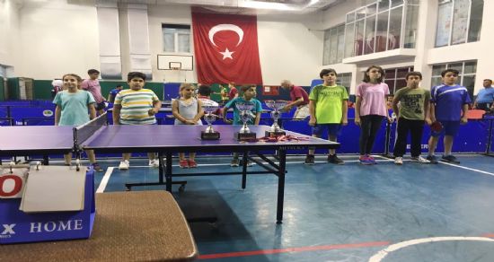 Veteran Masa Tenisi Turnuvası yapıldı